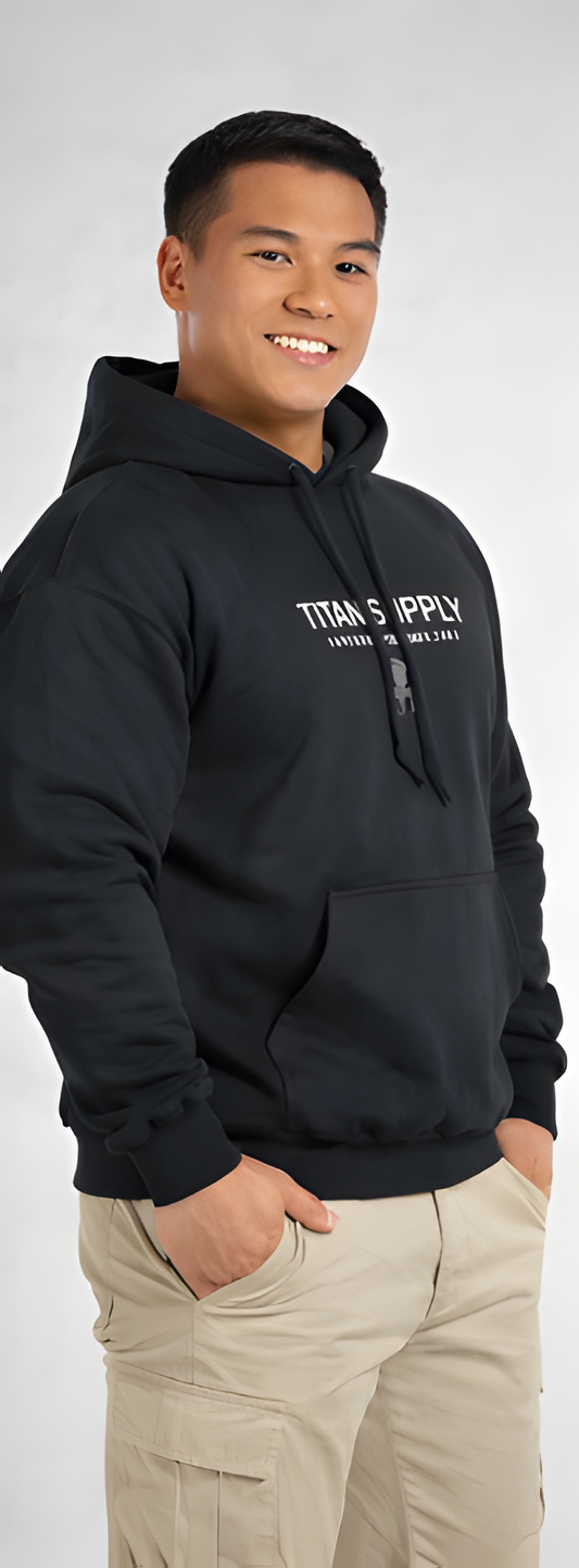 Titan Supply Classic Heavy Hoodie – White
