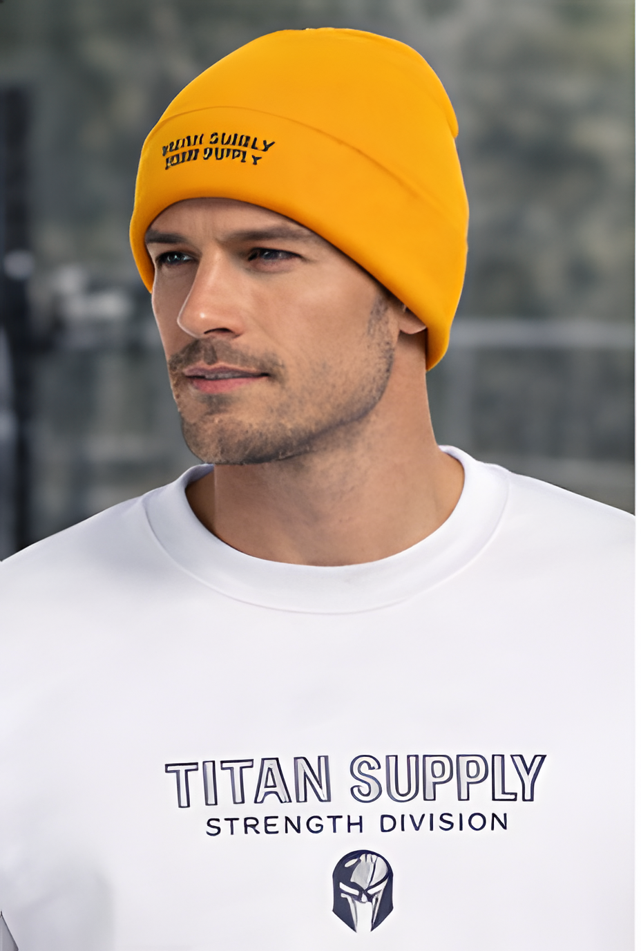 Titan Supply Cuffed Beanie | Yupoong 1501KC