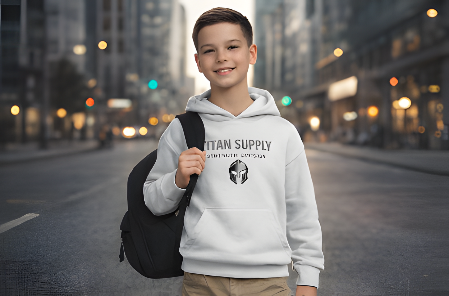 Kids Classic Pullover Hoodie | Gildan 18500B | Titan Supply