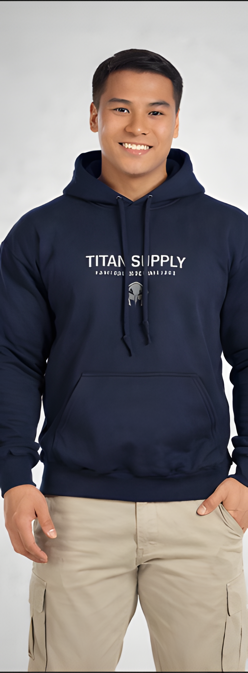 Titan Supply Classic Heavy Hoodie – White