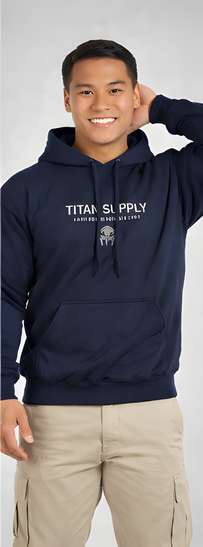 Titan Supply Classic Heavy Hoodie – White